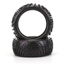 Schumacher SPIRAL 1/8 Offroad Tires (2) - YELLOW - U6721 - RCXX - rc racing for professionals