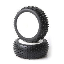 Schumacher Mini Spike 1/8th Pre-Glued Silver (2) Buggy Tires - RCXX - RC Racing Shop | RC Models | Tuning & Spare Parts for Professionals