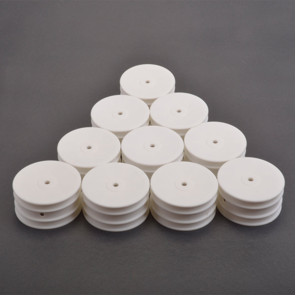 Schumacher Wheel Front 4WD – White – 5 pairs - U7468